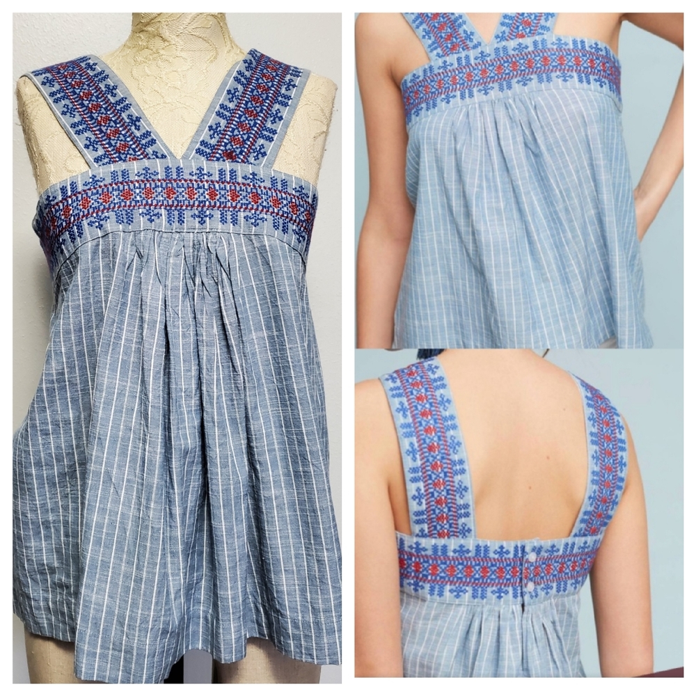 ANTHROPOLOGIE Kopal Leland Large Top